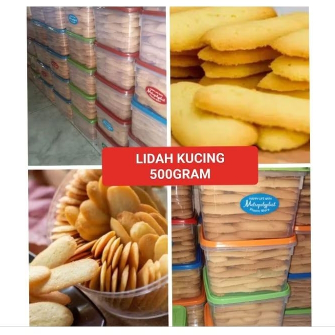 

500gr lidah kucing best seller