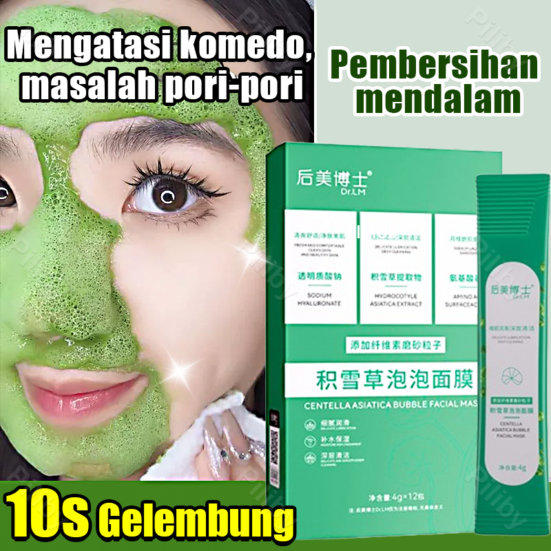 Masker Pembersih Gelembung Centella masker penghilang komedo Masker Centella Asiatica Masker Komedo 