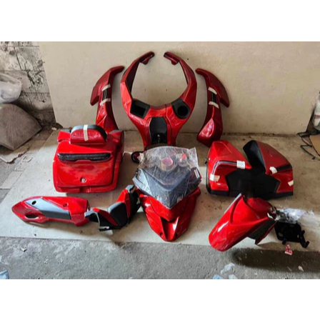 Full Body Honda PCX Custom Model Baby Gold Wing Body Variasi Honda PCX 150 PCX 160