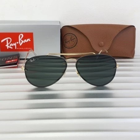 Kacamata RayBan Blaze Aviator RB 3584N Gold BLACK Original