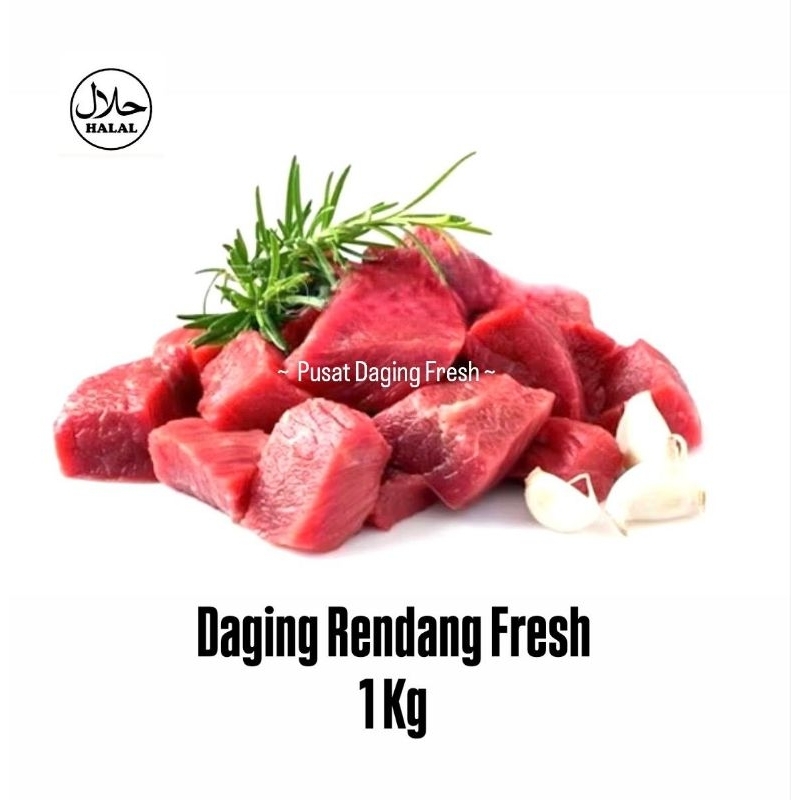 

Daging Rendang Fresh 500 GR / 1 KG