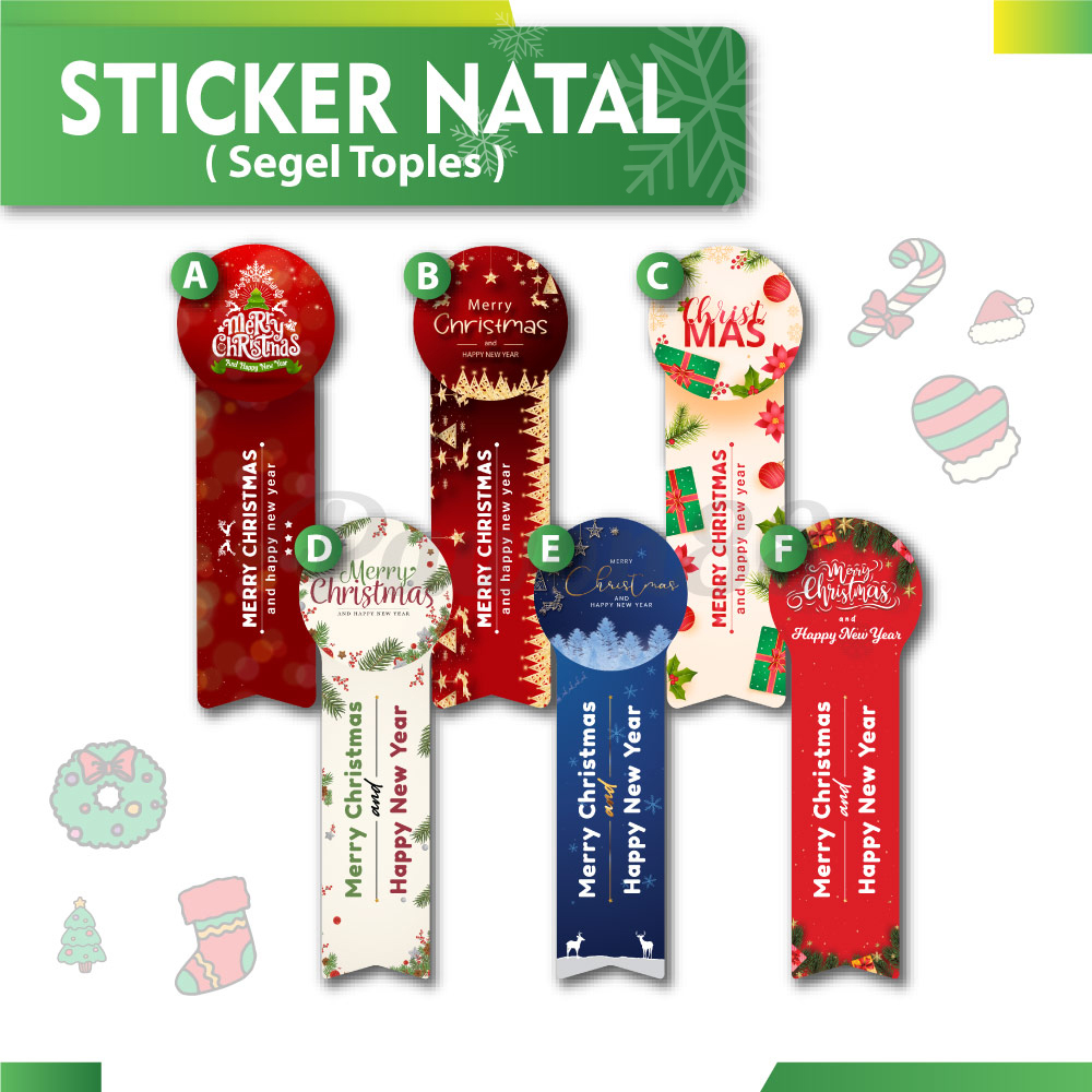 

Stiker Label NATAL| Sticker Toples | Stiker CHRISTMAS| Hampers