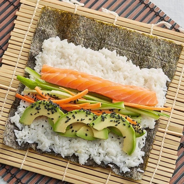

bGF SUSHI NORI 50 SHEET (NC) NORI SUSHI NORI 50 LEMBAR DRIED SEAWEED RUMPUT LAUT HIJAU DAUN HIJAU