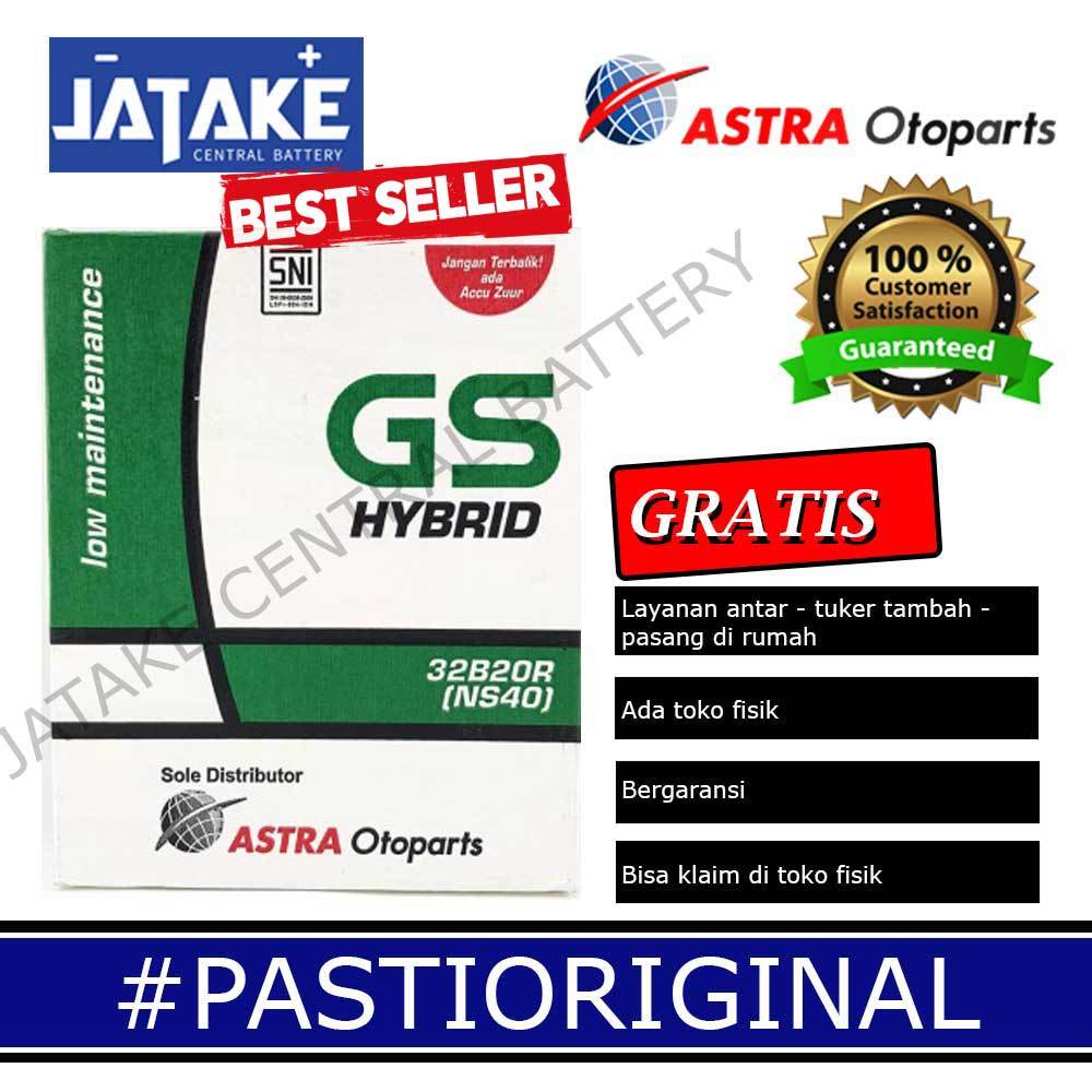 Aki basah mobil Toyota Avanza Rush Suzuki APV Carry Pickup Futura Ns40 GS Astra Hybrid