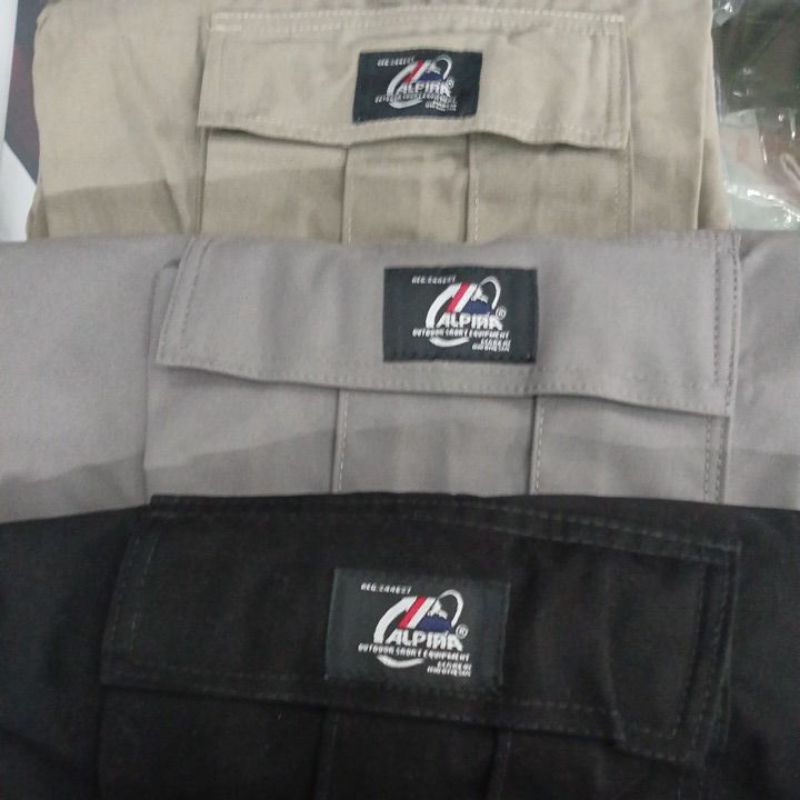 Celana Panjang Cargo/PDL Alpina Model Langsung/Terusan