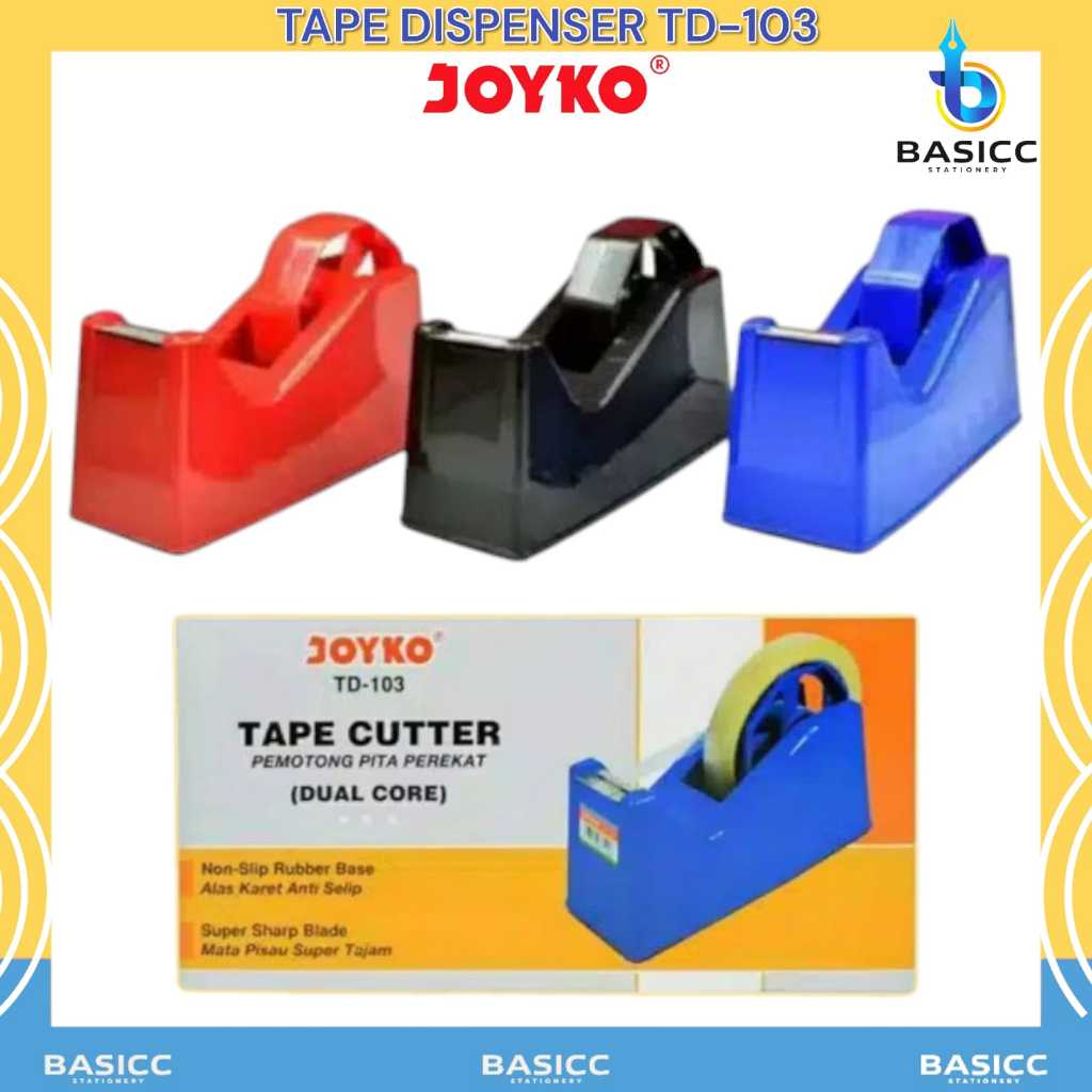 

Joyko Tape Dispenser Dual Core TD 103 @ 1 Pcs