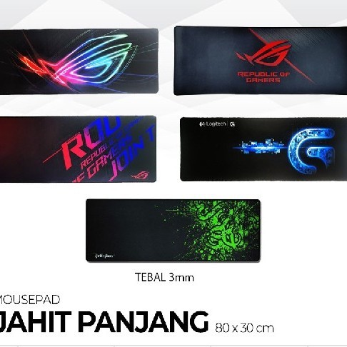 Mousepad gaming 1 meter / mousepad panjang gaming