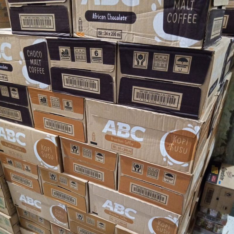 

ABC botol susu coklat