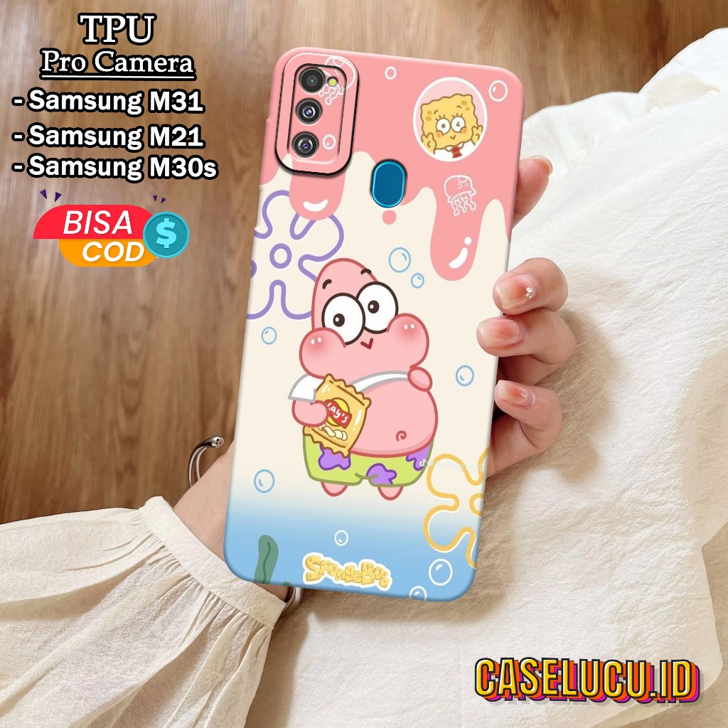 Casing Hp Samsung Galaxy M31 / M21 / M30s / M31 Prime Fashion Case Kartun Case Hp Samsung Galaxy M31