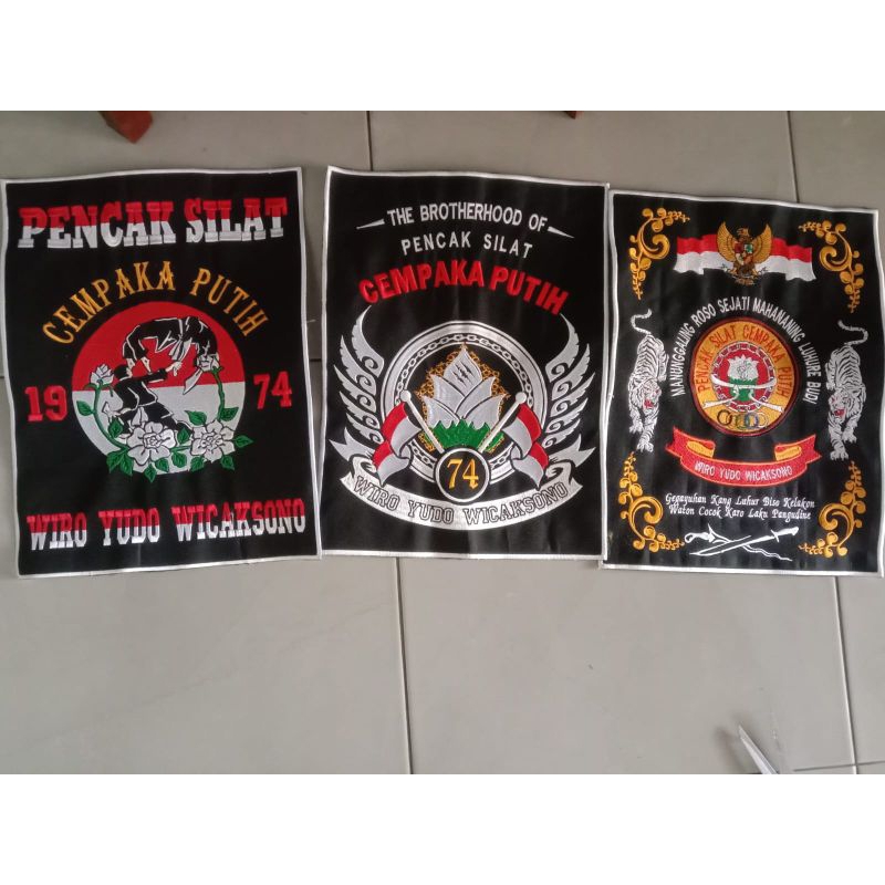 BET PUNGGUNG BORDIR PSCP CEMPAKA PUTIH