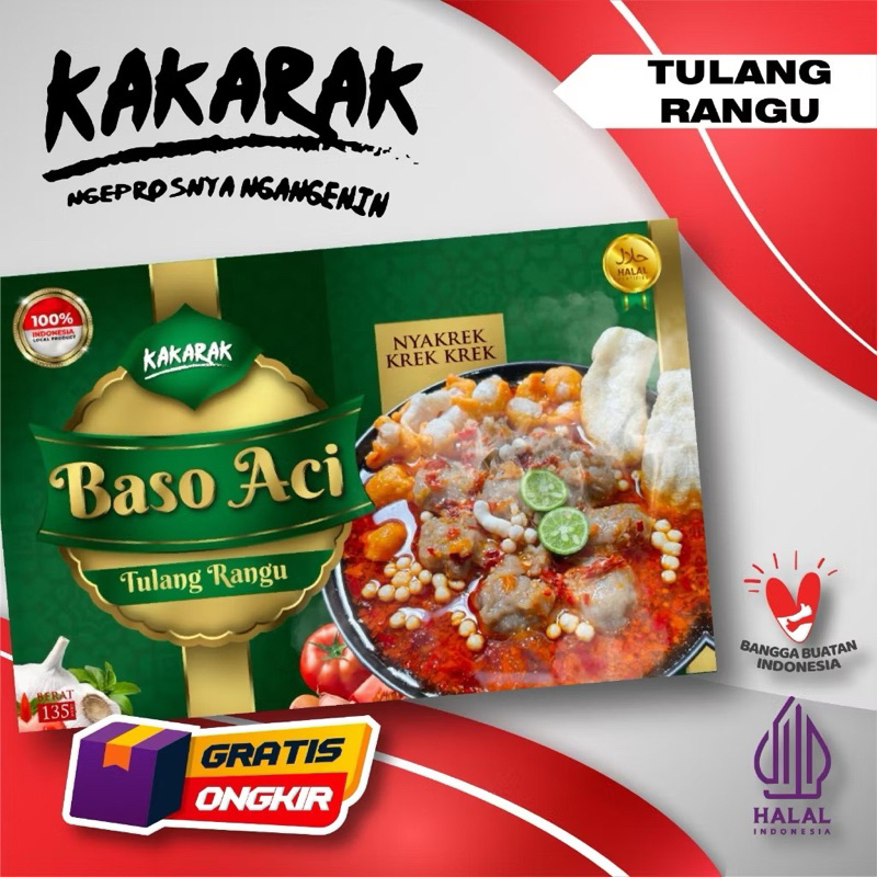 

Bakso Aci BOCI Kakarak - Tulang Ranggu