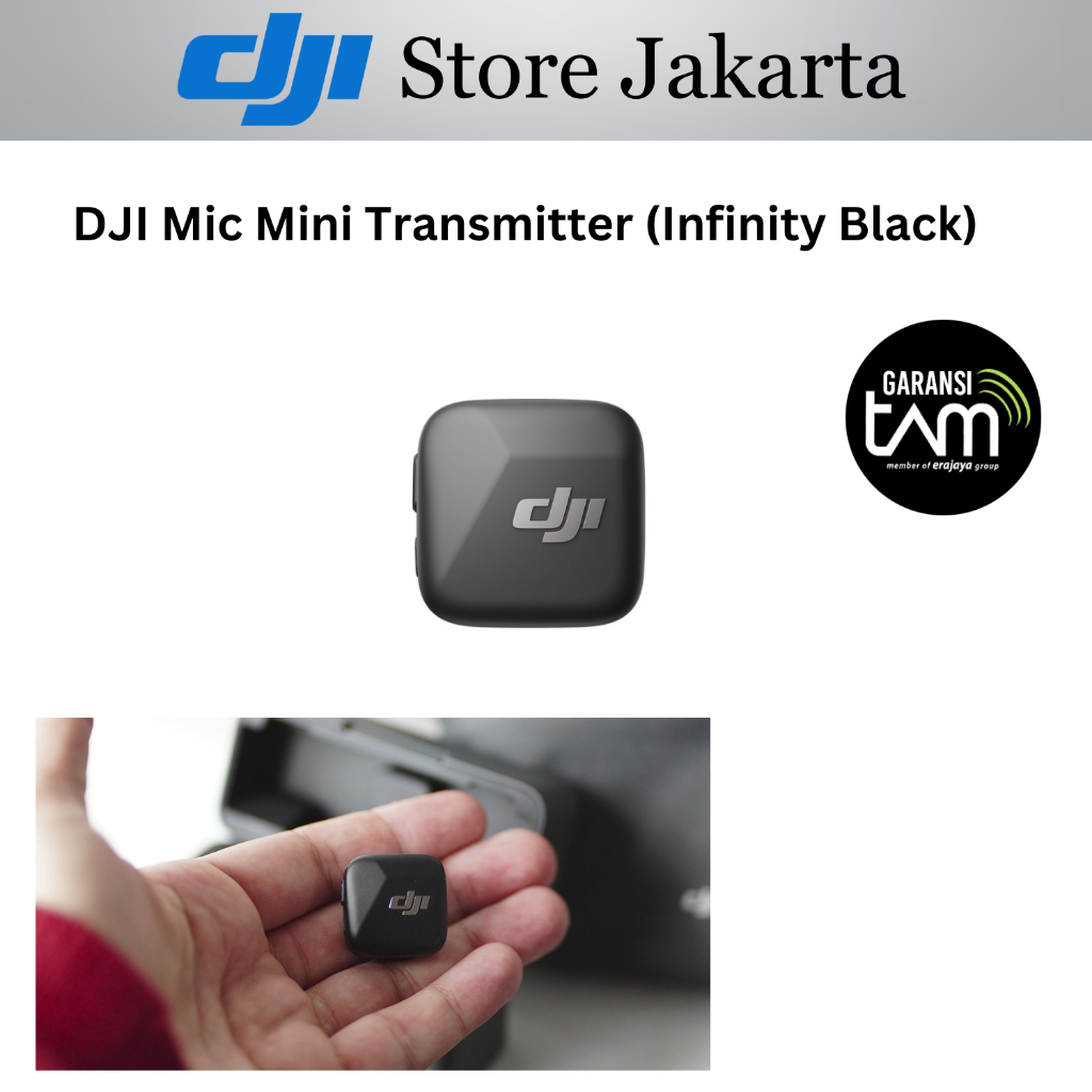 DJI Mic Mini Transmitter (Infinity Black)