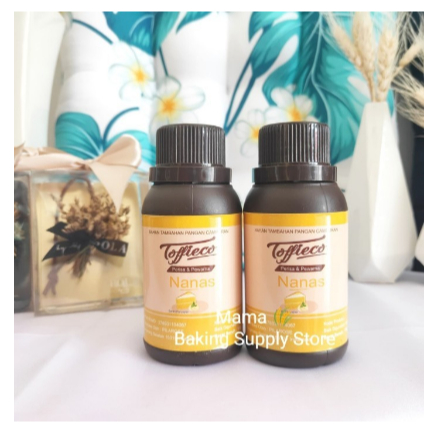 

TOFFIECO Perisa Pasta Nanas Pineapple Paste Perisa Pasta 50 gr Wangi