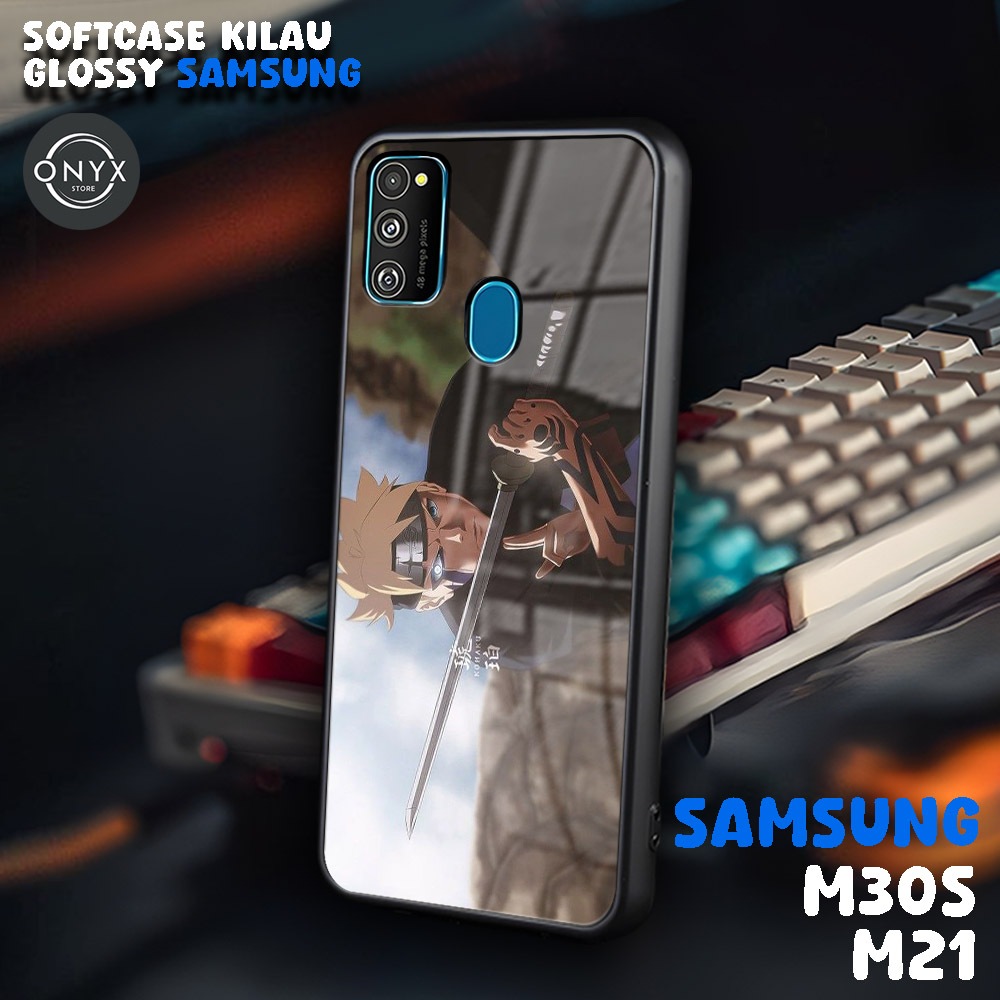 [AA15] Softcase SAMSUNG M21 | M30S | BORUTO | Case Samsung Keren Lucu | Casing Kilau Glossy Samsung 