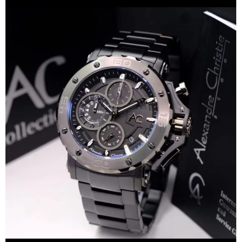 JAM TANGAN PRIA ALEXANDRE CHRISTIE 9205MC /AC9205MC / 9205(ORIGINAL)