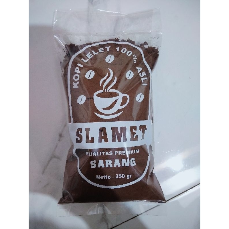 

KOPI LELET 100% ASLI SLAMET KHAS SARANG REMBANG