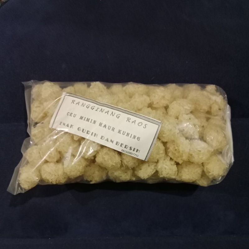 

Raginang Ceumin (Mentah) 500 gram