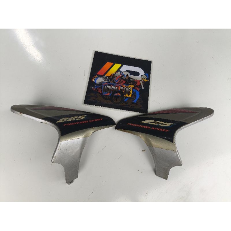 Cover tangki sirip tangki yamaha scorpio tangki kotak(steko) original bekas lepasan