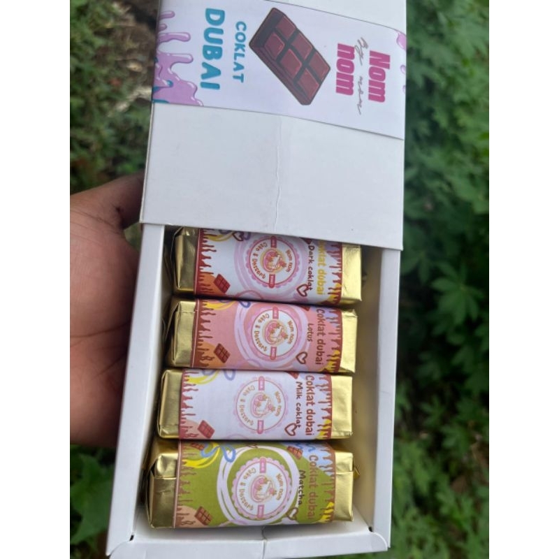 

coklat dubai kunafa piscatio berat bersih 250 gram