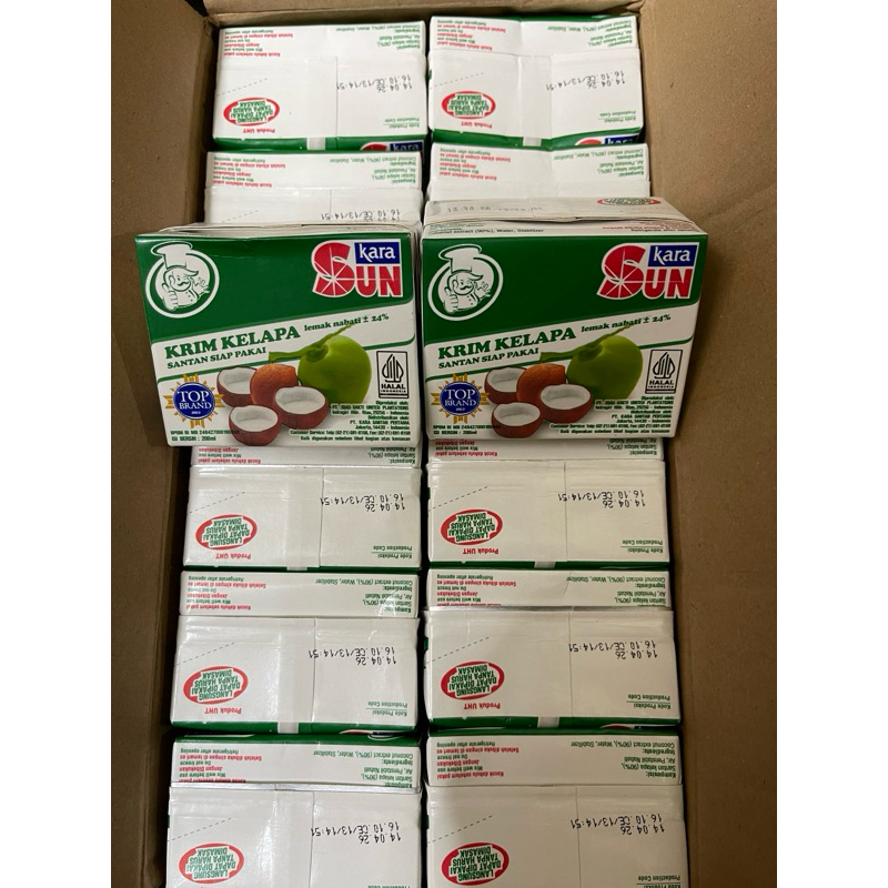 

SANTAN KARA KOTAK 200ML ( 1 PCS )