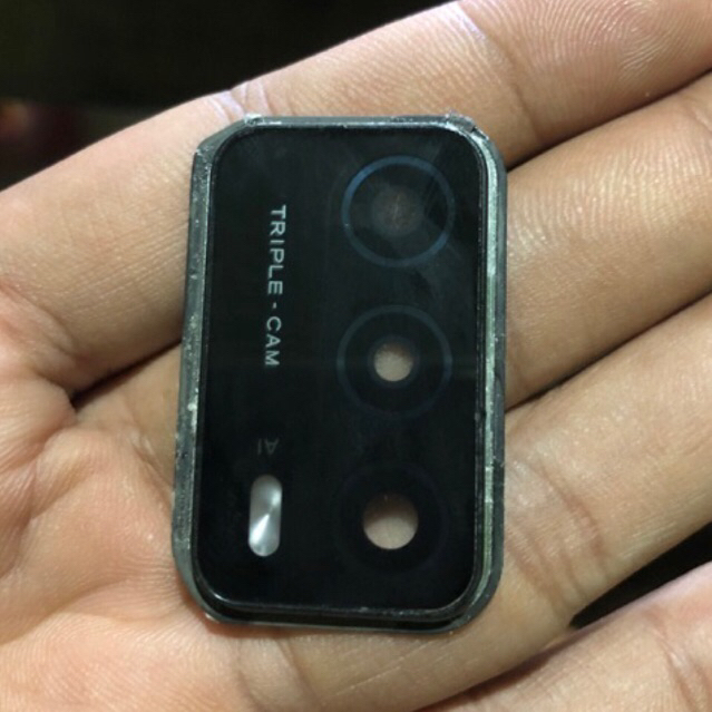 Tutup Kamera Triple Cam & Flash Oppo 16 Ori Copotan