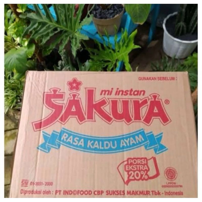 

[1 Dus isi 40 Bungkus] MIE SAKURA RASA KALDU AYAM