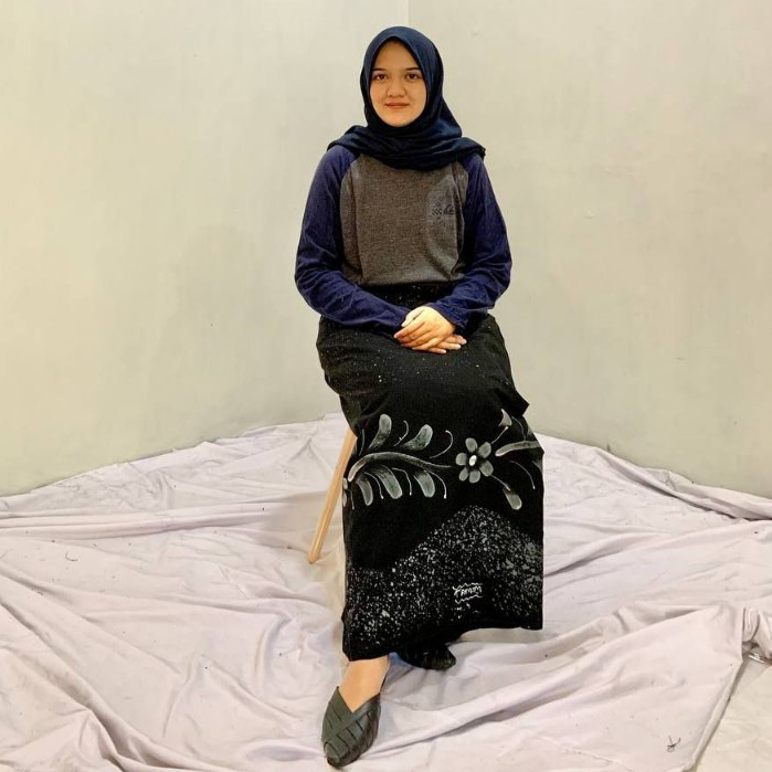 SARUNG LUKIS SANTRI PUTRI / SARUNG AQIL MERK WAJADA / SARUNG MBAK SANTRI / SARUNG GOYOR TERLARIS BAT