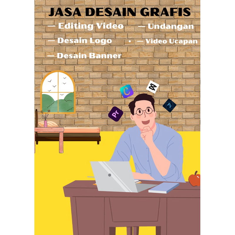 Jasa Desain video / Logo / Ucapan / Undangan