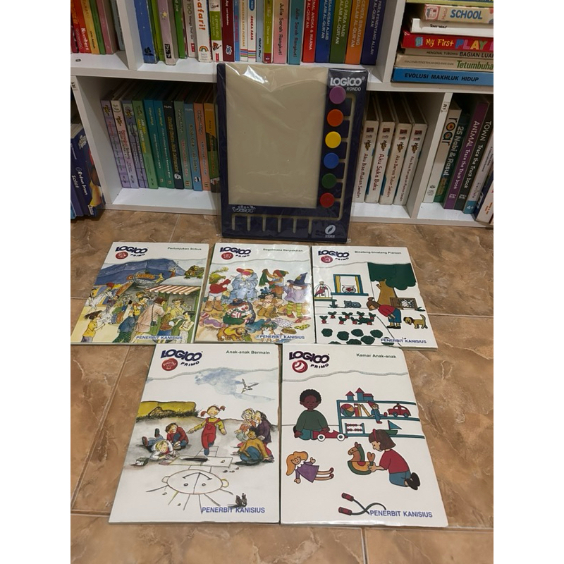 

Logico murah papan dan 5 buku