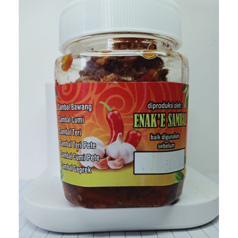 

ENAK'E SAMBAL VARIAN SAMBAL BAWANG150gr JOSS.