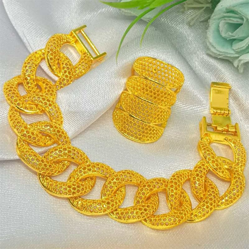 1 Set Perhiasan Lapis Emas