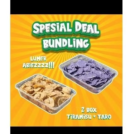 

KERIPIK PISANG LUMER PAKET BUNDLING PILIH 2 RASA