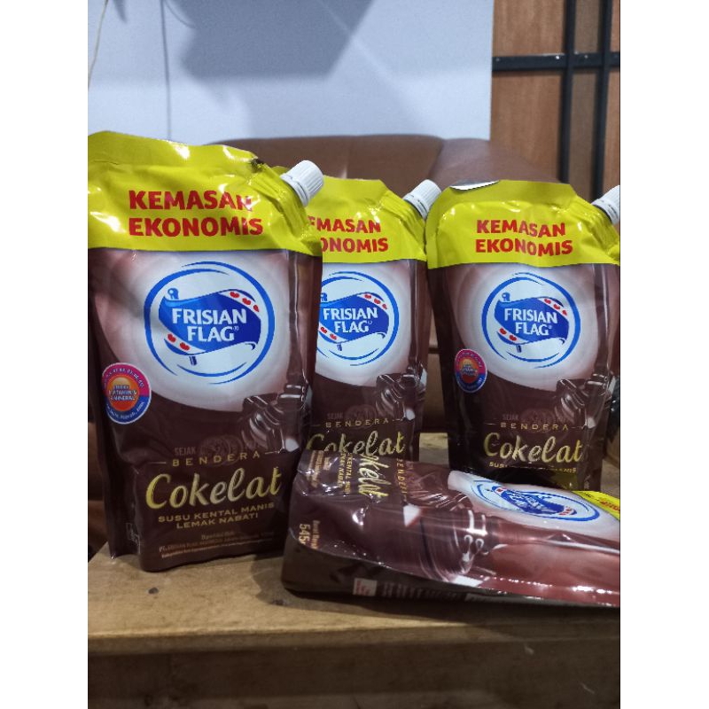 

susu bendera pouch 545 ml coklat