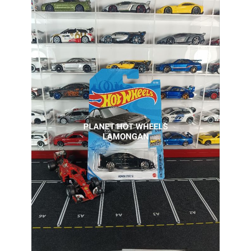 hot wheels honda civic si hitam