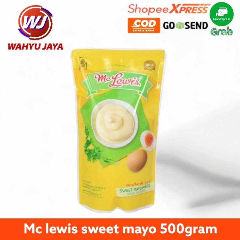 

Mc lewis sweet mayo 500gram