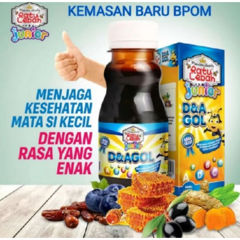 

Ratu Lebah Madu Junior Anak Premium Quality D&A Gol