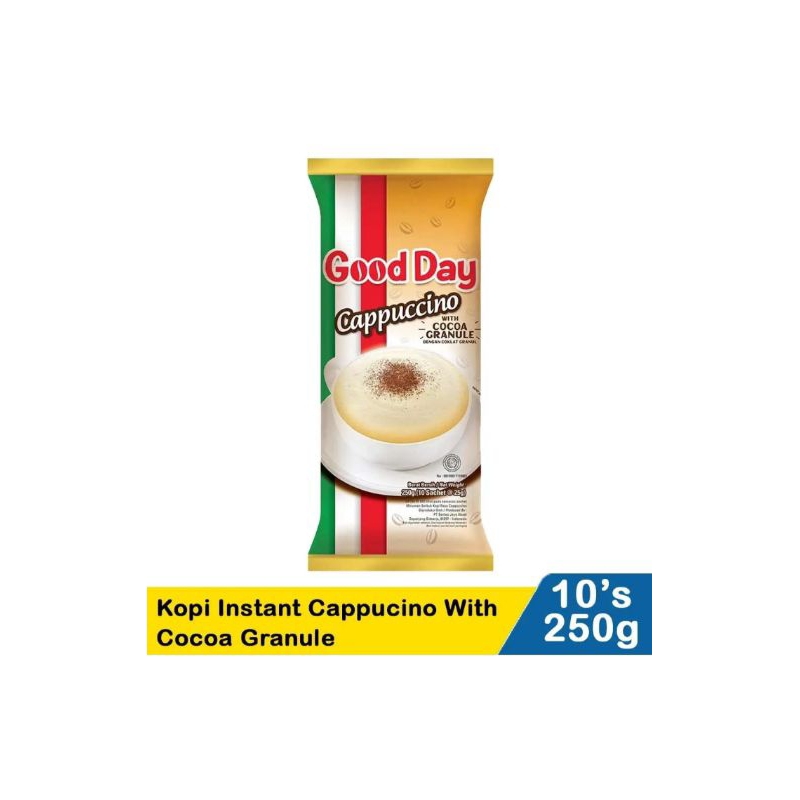 

KOPI GOOD DAY CAPPUCINO 250 GR