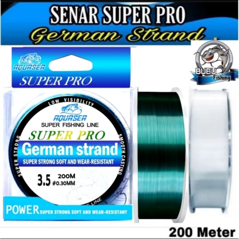 Senar Pancing German Strand Super Pro 200m