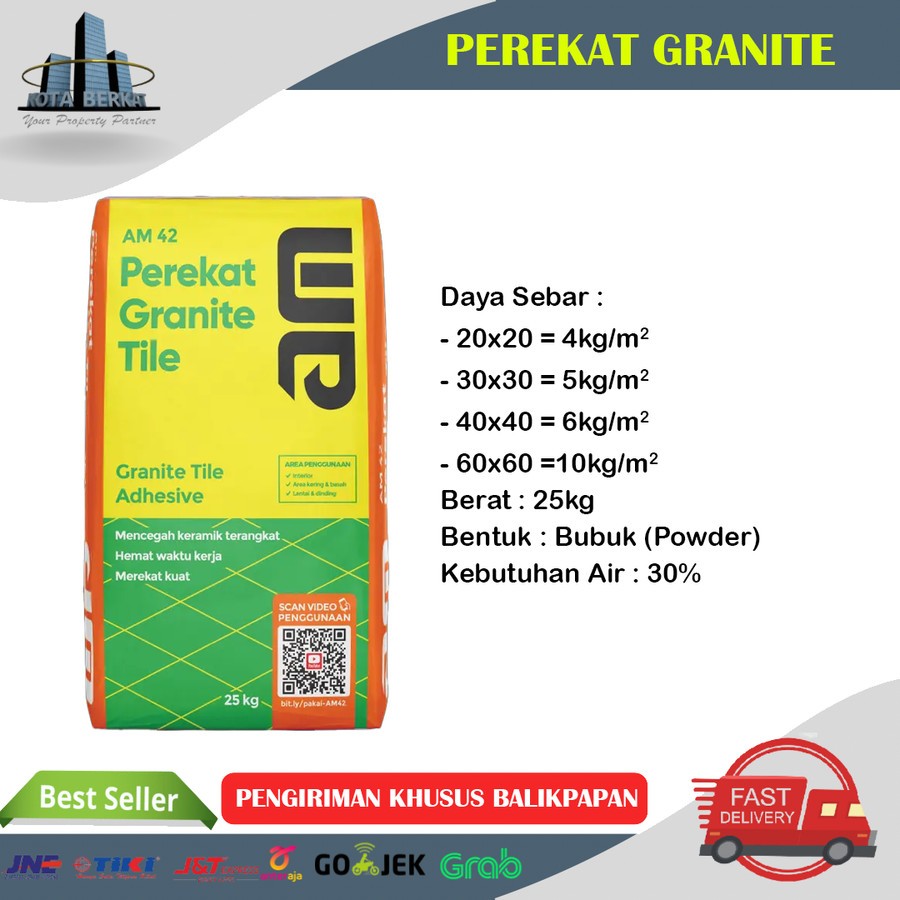 PEREKAT GRANITE AM 42 / PEREKAT GRANITE TILE 25KG