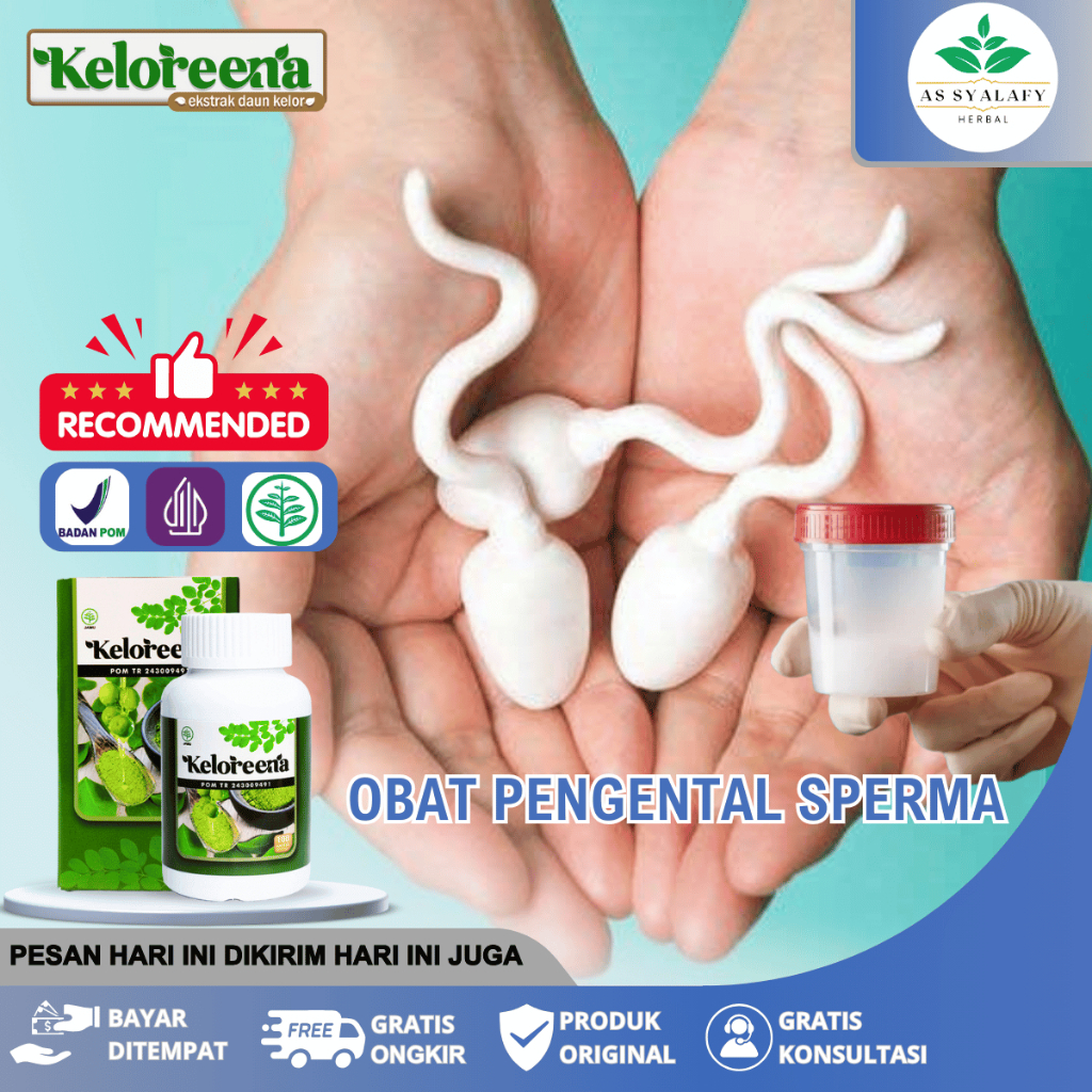 Obat Pengental Sperma Penambah Sperma Kosong Penyubur Sperma Pria Perbaiki Kualitas Sperma Keloreena