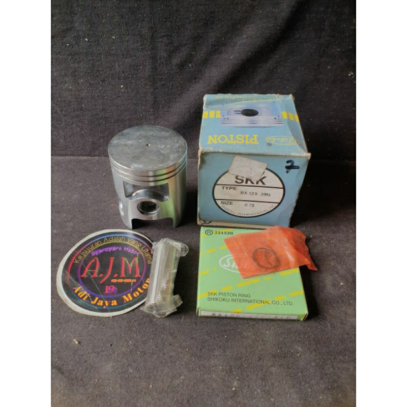 Piston Ring Seher RX125 RX 125 3M5 Os Oversize 75