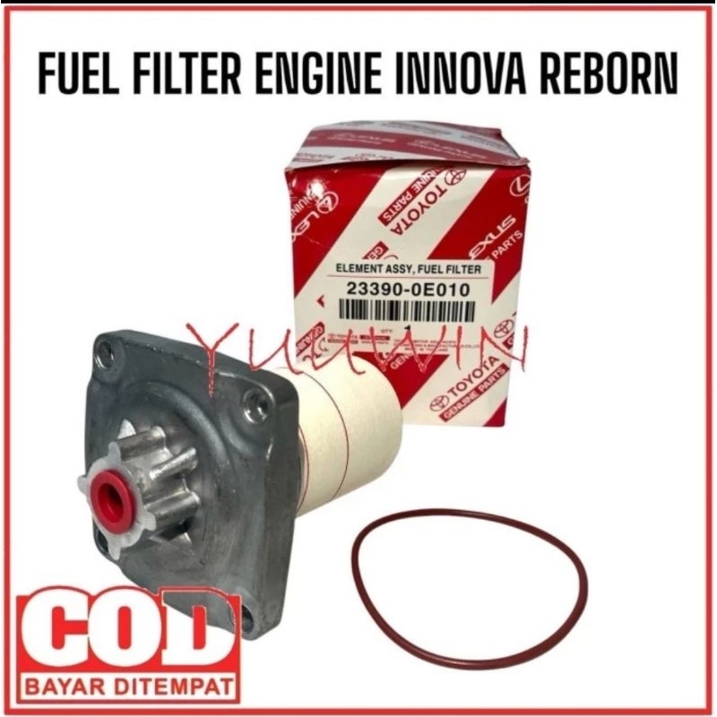 FUEL FILTER ENGINE INNOVA REBORN - FILTER SOLAR BAWAH HILUX REVO INNOVA REBORN