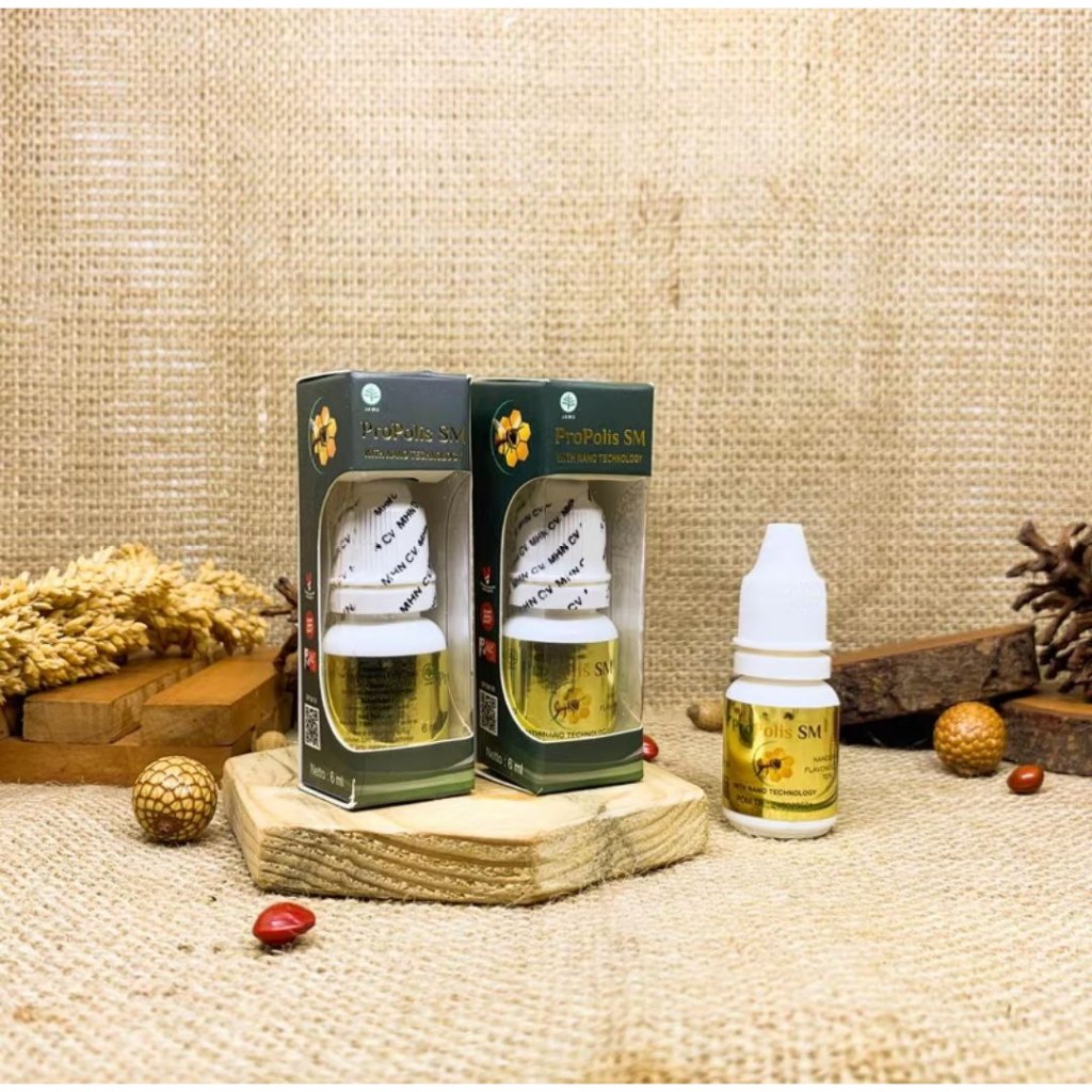 Obat Lidah Putih - Lidah Berjamur - Lidah Pecah - Radang Lidah - Glositis - Candidiasis Propolis SM
