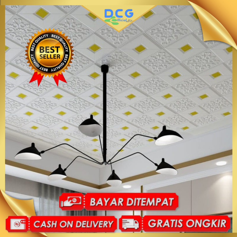 WALLPAPER FOAM PLAVON BATIK 3D WALLPAPER 3D FOAM