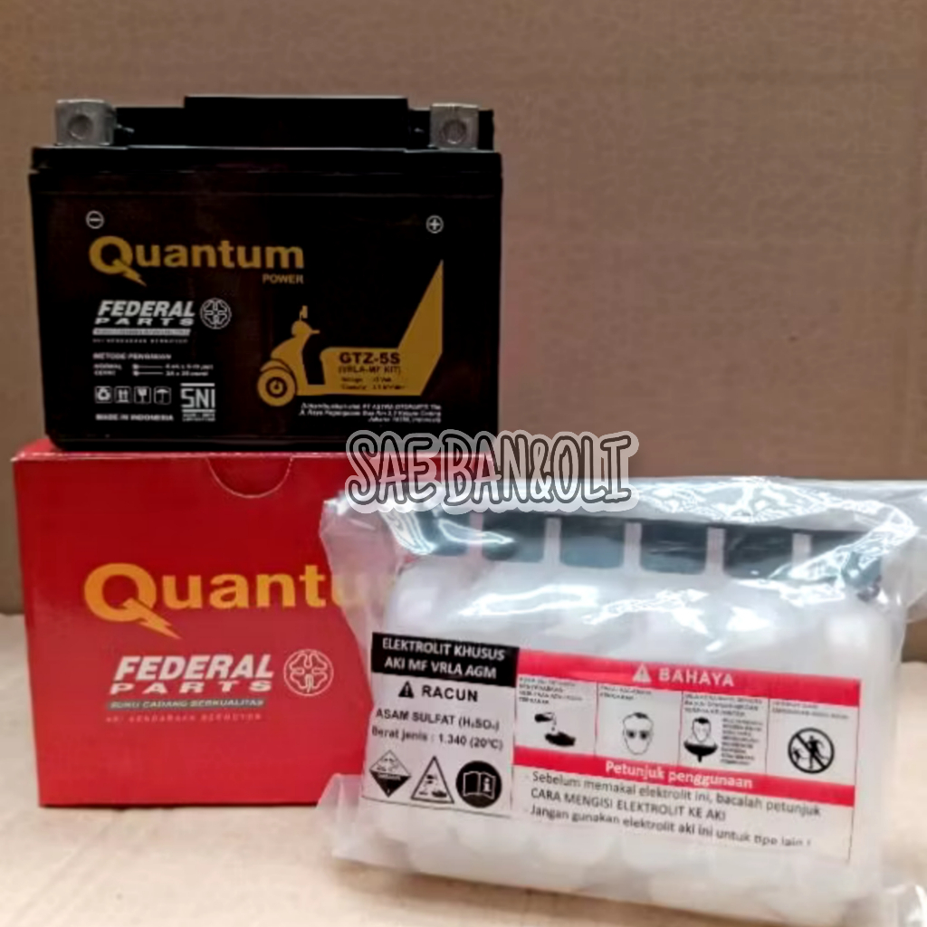AKII GTZ5S FEDERAL QUANTUM AKI KERING KHARISMA, BEAT AKI ORIGINAL