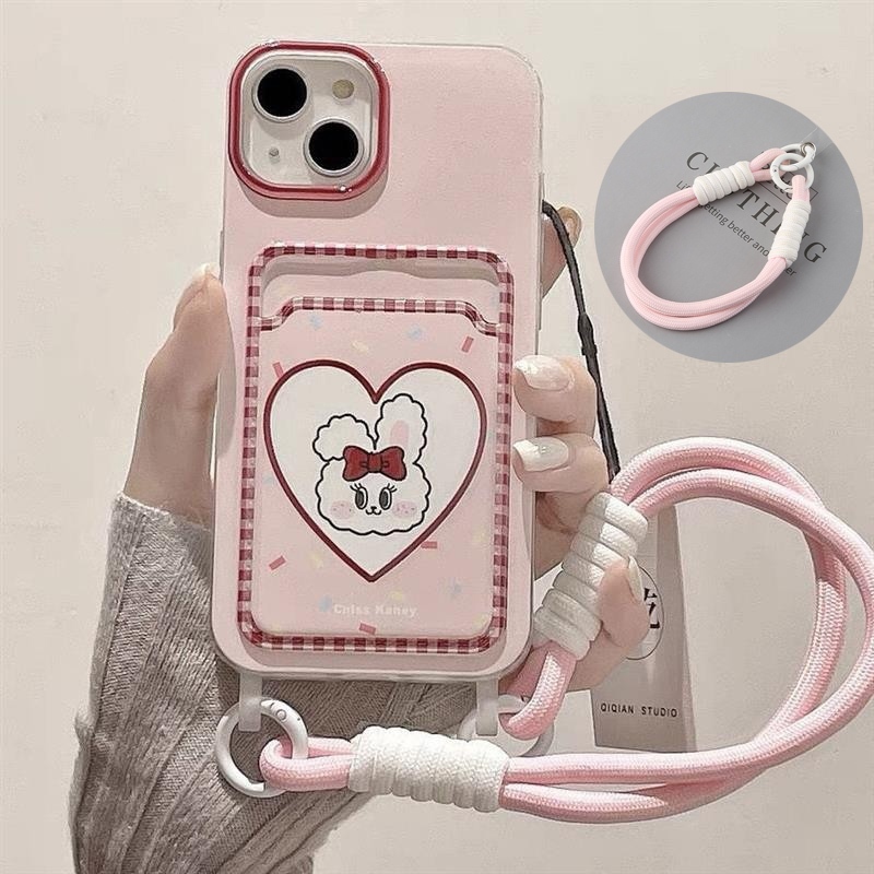 Eaestetic Pink Kelinci Tail Case Hp Oppo Reno 13F Reno 11F 5G Reno Reno 8 Pro Silikon Kesing