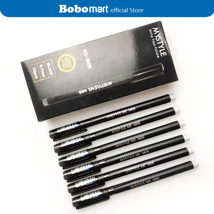 

BOBOMART 1 PCS PULPEN GEL MS-M06 PEN GEL BOLPOIN GEL ALAT TULIS SEKOLAH ALAT TULIS MURAH