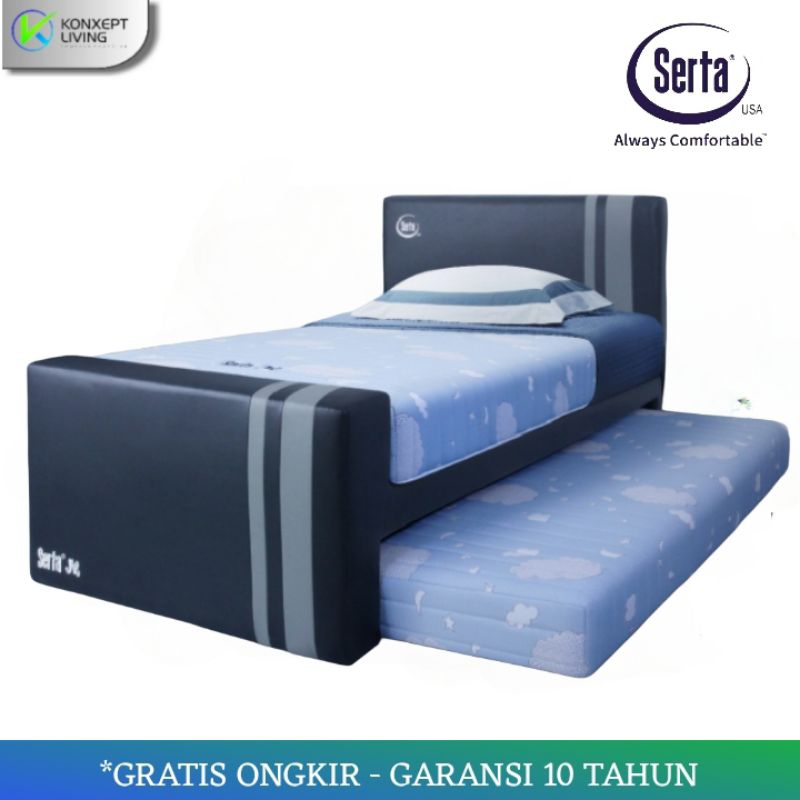 Serta Kasur Spring Bed Serta JR Double Bed Springbed 2in1 Kasur Anak