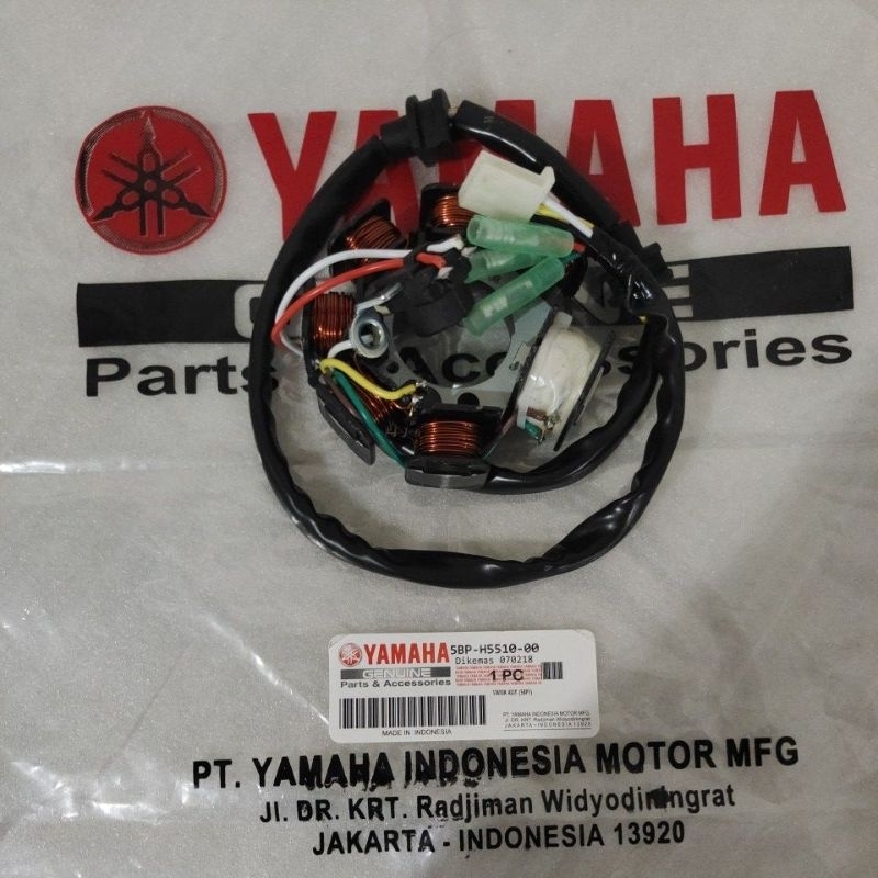 Stator spol Spull Spul Spool Stater Starer Assy Komplit Yamaha Scorpio old lama - scorpio z Original