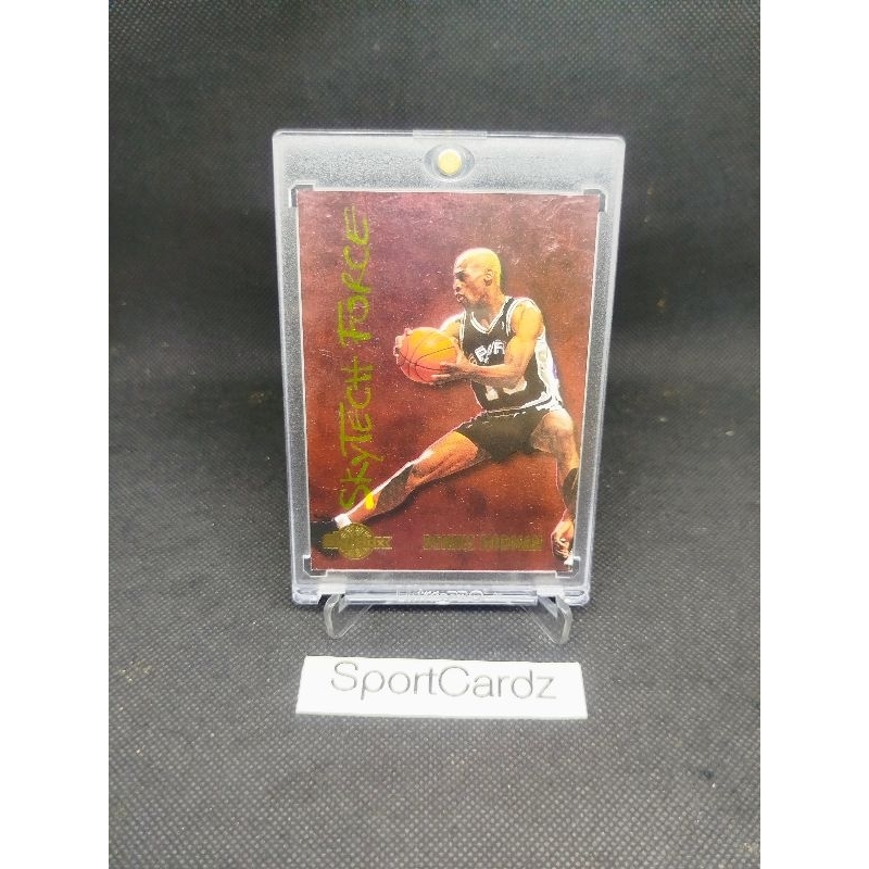 Kartu NBA Basketball 1994-95 Skybox Skytech Force Dennis Rodman Spurs #SF26 (dpt top loader)